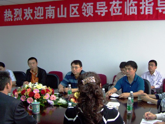 深圳市南山区领导调研考察东升国际集团
