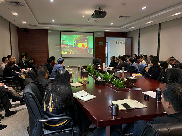 东升国际集团组织集中观看纪念改革开放四十周年庆祝大会