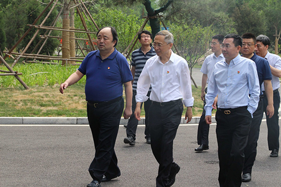 北京市副市长杨斌调研东升国际通州项目