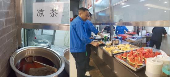 齐心协力战酷暑 关爱一线送清凉  东升国际各项目公司开展高温慰问及急救培训活动