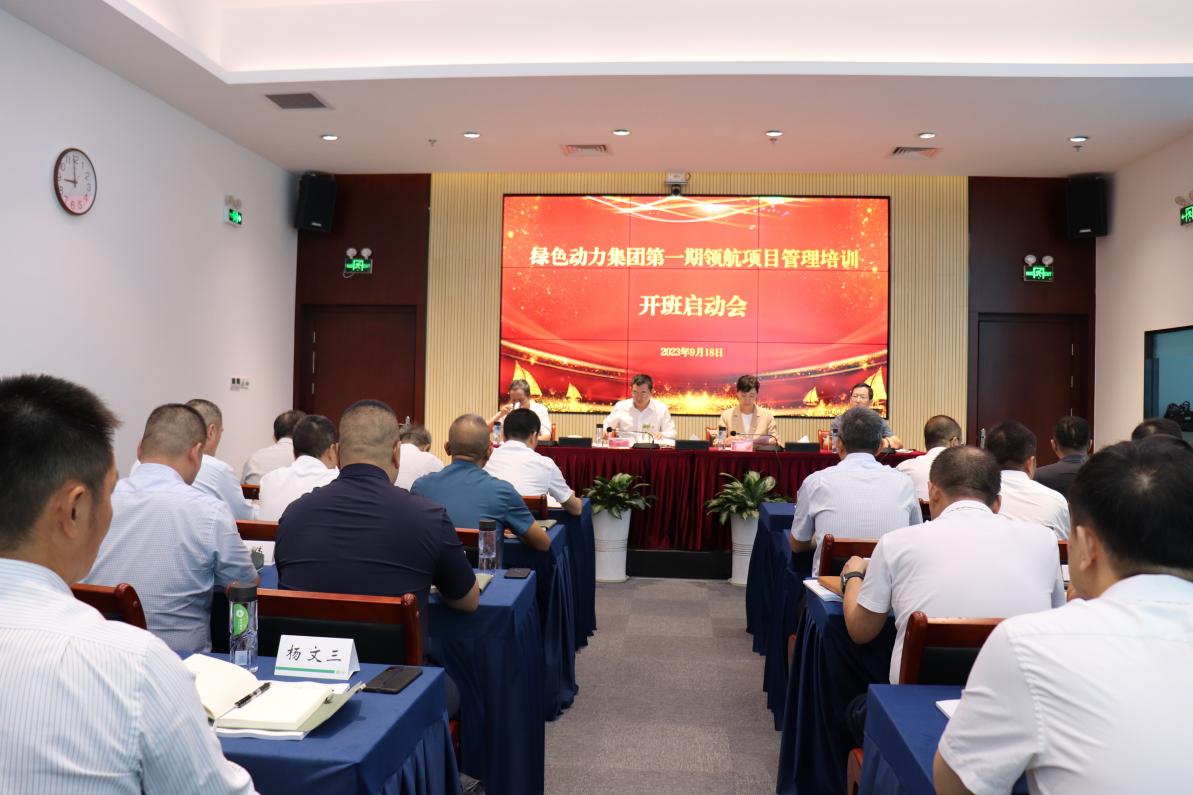 众志成城必亮剑 勇立潮头绿动星―东升国际领航培训纪实